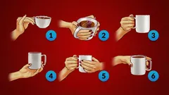 Psykologiskt test: hur du håller din mugg och vad det kan avslöja om din personlighet